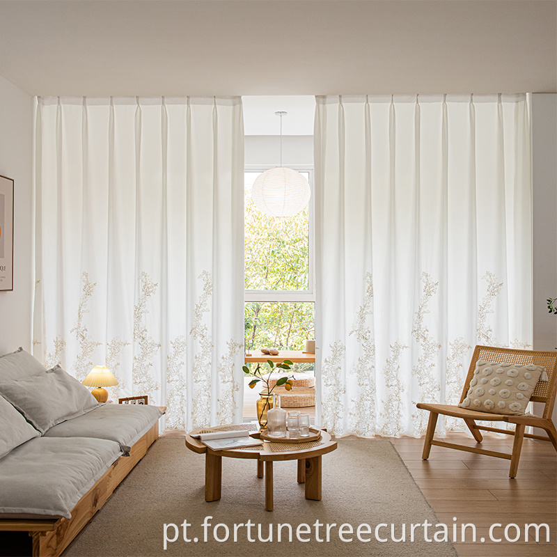 Anti-hook Polyester Sheer Curtain